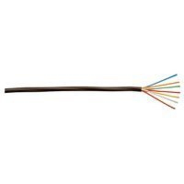 CCI 553076607 Type CL-2 Thermostat Wire, 18 AWG, Brown PVC Sheath, Cci, Mfr#: 553076607